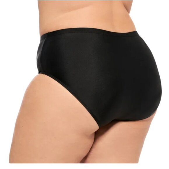 NEW Christina High Waist Swim Bottoms | Black - Picture 4 of 6